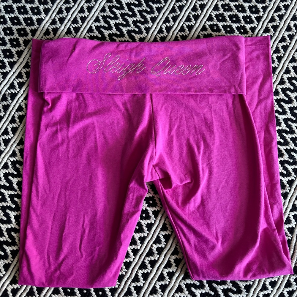 PINK Victoria's Secret All-Day Cotton Foldover Leggings
